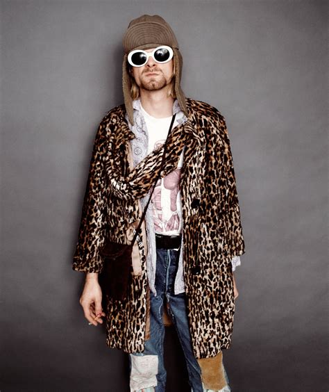 vintage gianne versace kurt cobain style|Kurt Cobain and the Legacy of Grunge in Fashion .